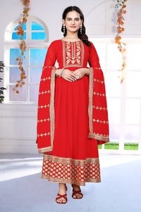 Vestido de Noche Modesto, Hermoso Caftán Marroquí para Mujer en Tela Satinada con Cuentas, Bordado Abierto y Elegante, Modelo 77202 - Product Image 3