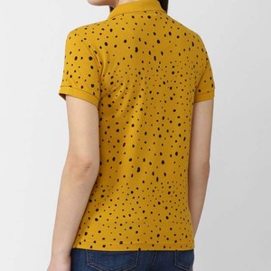 เสื้อโปโลสีเหลืองขายดีสำหรับผู้หญิง ทรงเข้ารูป เหมาะสำหรับกิจกรรมกลางแจ้ง ใส่สบายๆ ในชีวิตประจำวัน สินค้ามาใหม่ ใส่สบาย - Product Image 3