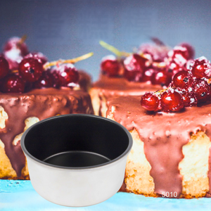 Moule à gâteau rond en alliage d'aluminium de 5 pouces de profondeur, antiadhésif, durable, résistant au four, modèle 5010 pour gâteau aux fruits rouges - Product Image 3