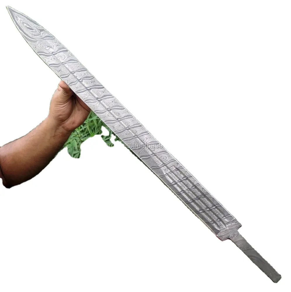 Barra de Billet de Aço Inoxidável feita à Mão Personalizada, Espada