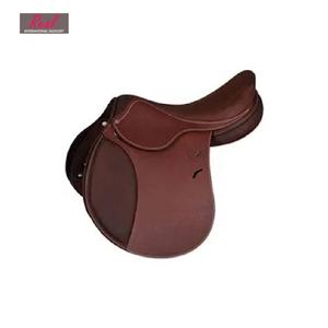 Selle de dressage en cuir véritable de style anglais de gamme standard pour les acheteurs en vrac - Product Image 1
