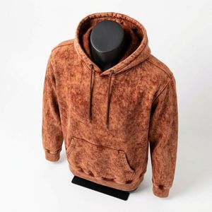 Sudadera con Capucha Extra Grande Personalizada, Lavado Ácido, Estilo Urbano, Moda Urbana - Product Image 3
