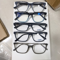 Assortiment de montures de lunettes en acétate et métal, forme œil de chat, verres optiques, nouveau design