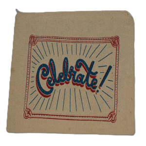 Pochette de maquillage de luxe en toile 100% coton, écologique, avec logo personnalisé imprimé, motif feuille verte, petite trousse de toilette de voyage - Product Image 3