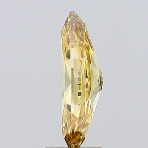 Magnifique diamant jaune de 5 carats, taille marquise, rare, de couleur fantaisie, diamant non monté pour un chef-d'œuvre de joaillerie de luxe sur mesure - Product Image 2