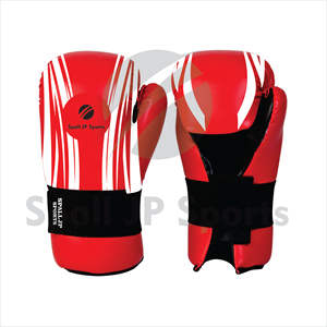 Gants de boxe unisexes de haute qualité, ultra-légers, semi-contact, en cuir véritable, personnalisés pour les arts martiaux, pour adultes, meilleurs gants de karaté - Product Image 5