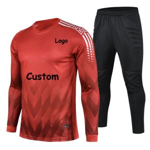 Camiseta de Portero de Fútbol con Logotipo Personalizado, Uniforme de Portero, Equipación Deportiva de Manga Larga, Camiseta de Portero de Fútbol para Jóvenes y Hombres - Product Image 5
