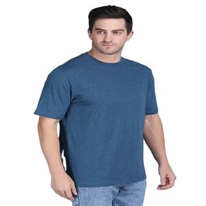<b>Men's</b> Round neck T-<b>Shirt</b> Street wear Wholesale Poly Cotton in different printing method and Material in Stock for sale - Product Image 1