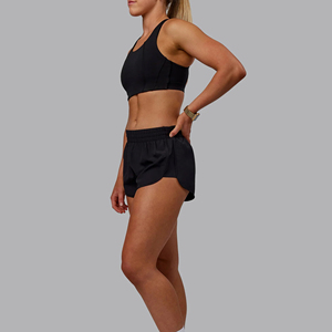 Shorts Deportivos de Lona para Mujer, de Alta Calidad, con Logotipo Personalizado, Cintura Alta, Precio Bajo, Secado Rápido, Transpirables, de Lujo - Product Image 5