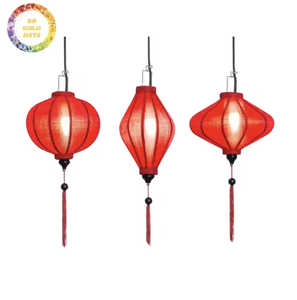 Vietnam Silk <b>Lantern</b> Artisan Fabric Hanging <b>Lantern</b> Light Decor For Wedding Party Event Home Restaurant Decoration Supply - Product Image 2