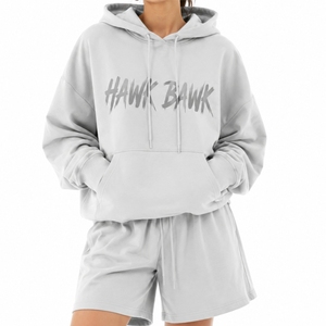 Sweat-shirt à capuche personnalisé, coupe ample, uni, décontracté, toutes saisons, en molleton de coton, coupe classique, pour un usage quotidien - Product Image 1