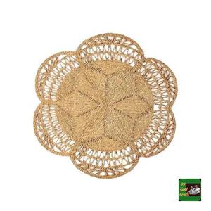 Seagrass Mat <b>Natural</b> Woven Plant <b>Fiber</b> Floor <b>Rug</b> From Vietnam Perfect For Indoor Living Room Decor And Beach Use - Product Image 4