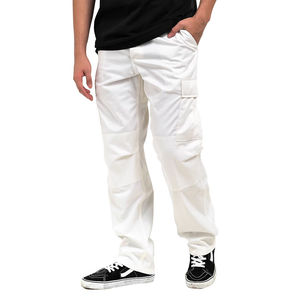 Wholesale Men's Casual Sport Joggers Plus Size Cargo Pants Custom Logo Street Style High <b>Low</b> Waist Flat pant Front for Outdoor - Product Image 1