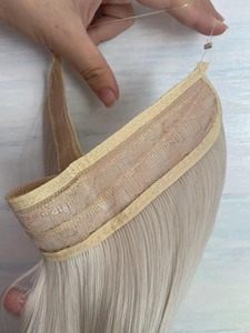 Extensiones de Cabello Halo de Lujo al Por Mayor, 100% Cabello Humano, Voluminosas y Naturales, Disponibles para Salón - Product Image 4