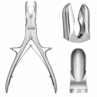 Leksell Rongeurs à double action, instrument chirurgical pour la chirurgie générale, certifié CE Classe I, manuel