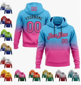 Sweat-shirt à capuche sportif avec poche, sublimation, pour homme, style football - Product Image 2
