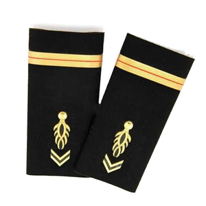 Epaulettes de alta calidad con bordado uniforme, insignias de hombro, logotipo ensamblado, tela para coser, personalizadas y ecológicas - Product Image 3