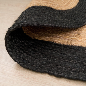 Set de table tressé artisanal en jonc de mer et jute, motif uni, imperméable, écologique, pour la décoration de la maison et des restaurants - Product Image 3