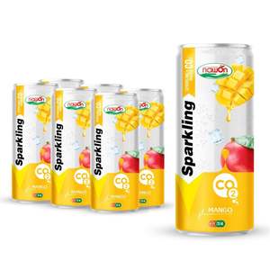 Produit pétillant haut de gamme saveur mangue en conserve 250ml faible quantité minimale de commande échantillon gratuit en gros au Vietnam ISO HALAL - Product Image 1