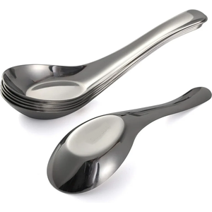Cuchara de sopa de acero inoxidable, accesorio de mesa, tamaño personalizado, cuchara para servir sopa a precios bajos - Product Image 3