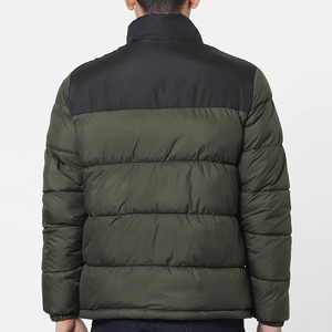 Hot Selling Premium Quality Unisex Puffer <b>Jacket</b> Stand Collar Patchwork Design Thick <b>Winter</b> <b>Waterproof</b> <b>Jacket</b> for Online Sale - Product Image 3