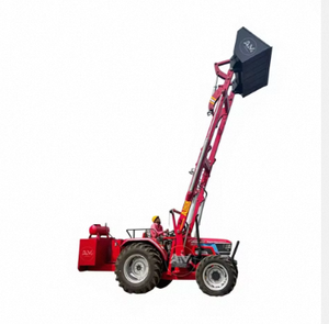 Minicargadora de Ruedas con Retroexcavadora, Cargadora Telescópica de 24 pies de Alcance, Capacidad de Cucharón de 500 kg, Bajo Costo de Mantenimiento - Product Image 3