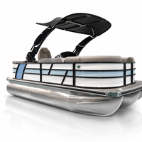Bateau ponton OEM 16 pieds en aluminium EVA pour la pêche et les loisirs marins, performance stable, livraison rapide pour les concessionnaires