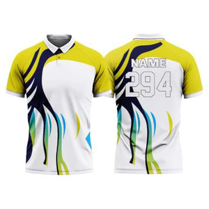 Camiseta de Cricket con Logotipo Personalizado, Uniforme de Equipo Sublimado al por Mayor, Fabricante de Camisetas Deportivas Personalizadas de Secado Rápido - Product Image 6