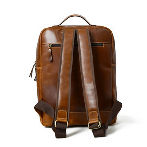 Mochilas Unisex de Piel Auténtica, Diseño Nuevo, Fabricadas en Fábrica, Precio Más Bajo, Talla Adulto, MOQ Bajo, Mejores Mochilas de Estilo - Product Image 2