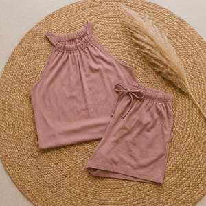 Ensemble de vêtements de détente pour femmes, polyester viscose, respirant, confortable, certifié OEKOTEX, vêtements de pyjama - Product Image 6