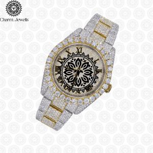 Charm_Jewells Luxury Stainless Steel <b>Watch</b> 38mm Round Dial Sapphire Crystal Quartz Movement Women Fashion Design - Product Image 3