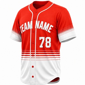 Último Modelo 2026, Jersey de Béisbol Sublimado, Uniforme de Béisbol Personalizado, Ropa Deportiva de Malla, Ropa de Entrenamiento para Equipos, Proveedor OEM ODM - Product Image 1