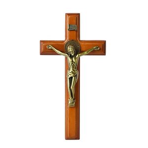 Croix en bois faite à la main, prix abordable, décoration murale chrétienne, croix pour la maison, l'église, la salle de prière et cadeau religieux - Product Image 5
