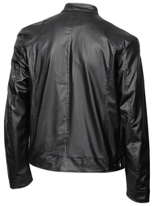 Varsity Style Lightweight Leather Bomber <b>Jacket</b> Men-Casual Fashion Real <b>Suede</b> Classic MA-1 Autumn <b>Jacket</b> - Product Image 3