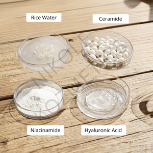 Sérum pour le visage à l'eau de riz, hydratant et éclaircissant, pour une peau lisse et éclatante, soin quotidien léger et hydratant - Product Image 2