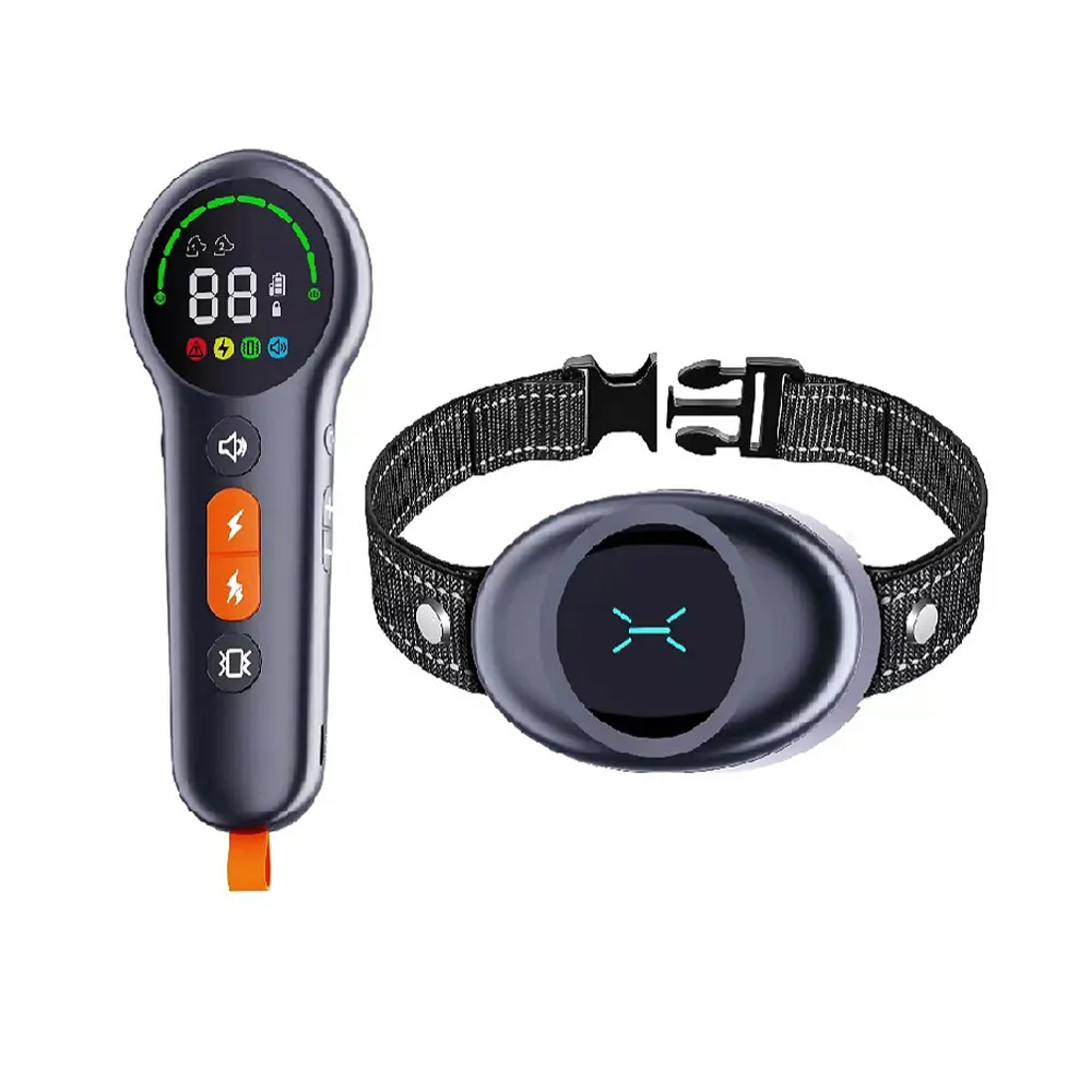 Waterproof Electric Shock Sound Anti-Bark Remote Training Collar for Dogs