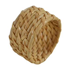 Standard Design Rattan Napkin Rings Engraved Designs <b>Tissue</b> Holders High Quality for <b>Wedding</b> Party Restaurants Table Decoration - Product Image 1