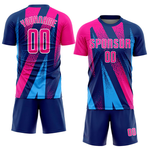 Uniforme de Fútbol Personalizado con Impresión Digital, Unisex, Transpirable, de Secado Rápido, Malla Ligera de 240GSM, Manga Corta - Product Image 1