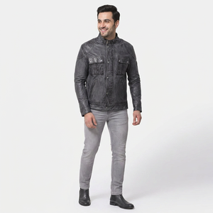 Fully Customized Design Wholesale Rate <b>Men's</b> <b>Leather</b> <b>Jacket</b> Winter Collection Handsome Look <b>Men's</b> PU <b>Leather</b> <b>jacket</b> for <b>men</b> - Product Image 1