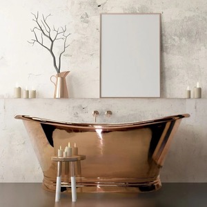 อ่างอาบน้ำทรงคลาสสิกสไตล์วินเทจสำหรับตกแต่งห้องน้ำสุดหรู - Product Image 3