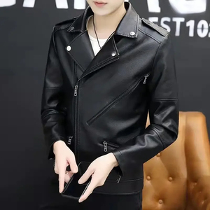 Bonnes Affaires, Haute Qualité, Manches Longues, Logo Personnalisé, Dernier Design 2025, Veste en Cuir pour Homme, Toile Respirante, Tenue Décontractée Hiver - Product Image 5