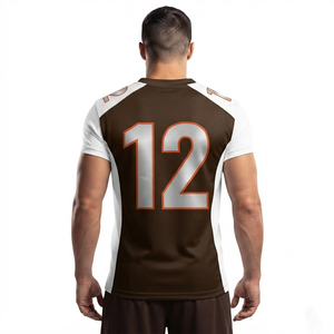 Professional Quality Custom Football Jerseys Wholesale Custom Football Jerseys Breathable Mesh American Football Jersey - Product Image 5