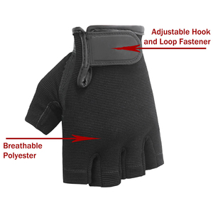Guantes Cómodos para Levantamiento de Pesas, Transpirables, para Gimnasio, Deportes, Entrenamiento de Fuerza al Aire Libre - Product Image 5