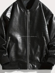 2024 New Arrival High Quality <b>Men's</b> Fashion Leather <b>Jacket</b> Custom Style with <b>Fur</b> Decoration Direct Factory <b>jacket</b> <b>for</b> <b>men</b> - Product Image 6