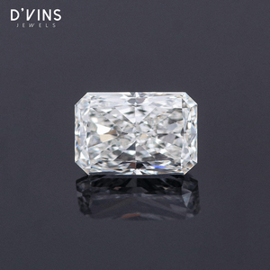 Diamant de laboratoire D'vins Jewels 3,02 ct taille Radiant couleur D, vente en gros pour la fabrication de bijoux - Product Image 1