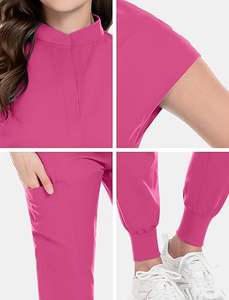 Uniforme Médico para Enfermeras, Conjunto de Blusa y Pantalón, Color, Talla y Logotipo Personalizables, Ropa de Trabajo para Hospitales, Clínicas y Personal Médico - Product Image 4