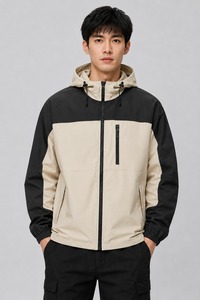 Veste Softshell Imperméable Coupe-Vent Personnalisée de Haute Qualité pour Hommes, Idéale pour la Randonnée, la Pêche et les Activités de Plein Air – Vente en Gros, OEM Personnalisé - Product Image 1