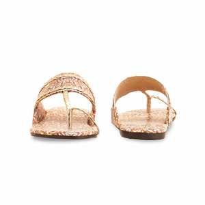 Casual Rust Chaussures Jelly Femme Chappal CL1928 - Product Image 2