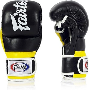 Guantes de boxeo Fairtex de cuero genuino de primera calidad hechos a medida, guantes profesionales de boxeo, MMA, artes marciales, para combate. - Product Image 4