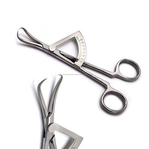 Dental Bone Caliper Implant Surgical <b>Measuring</b> Forceps Manual Stainless Steel Orthodontic <b>Gauge</b> Dental Lab <b>Tool</b> - Product Image 3